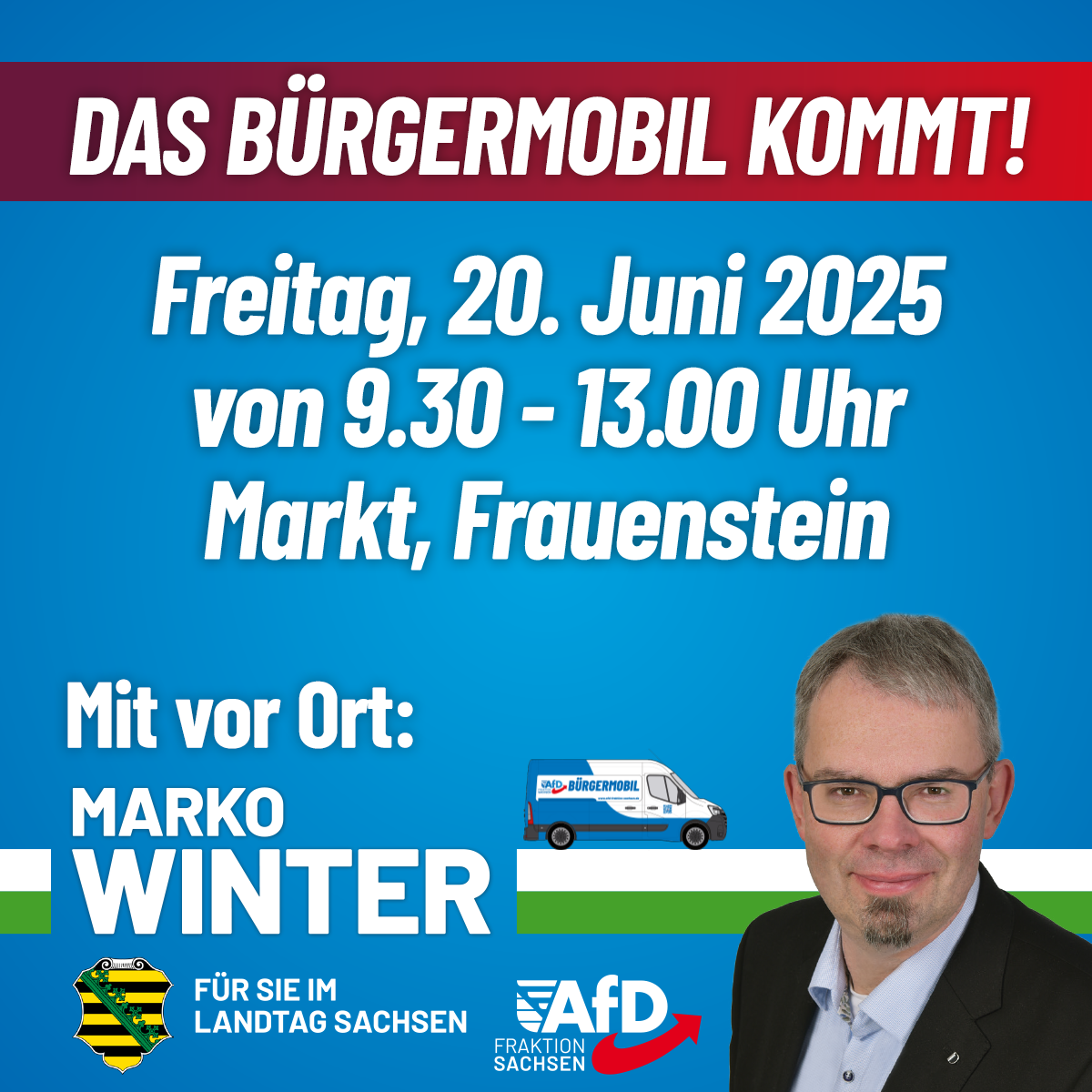 20. Juni 2025: Mit dem Bürgermobil in Frauenstein