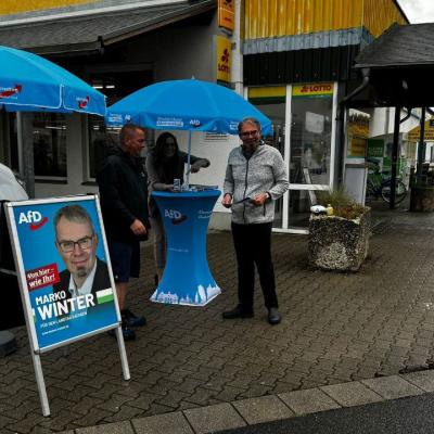  Infostand am 02.08.