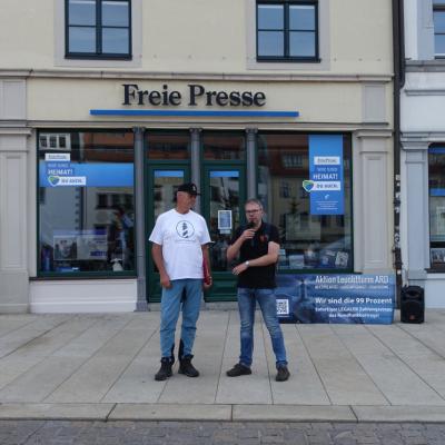 Kundgebung 2. August 2022 bzgl. genug GEZahlt