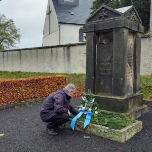 Gedenken in Burkersdorf